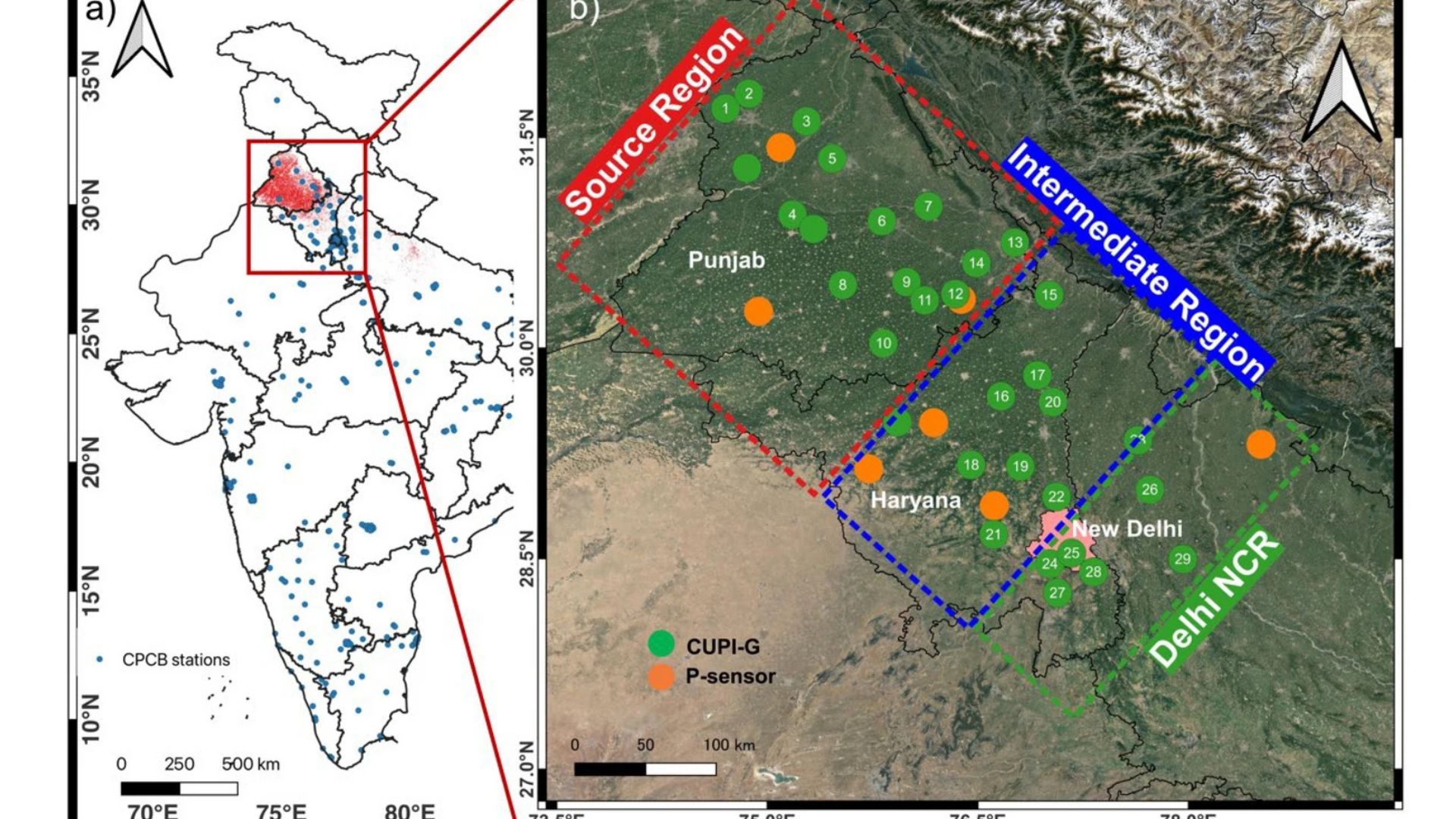 A new sensor network tracks how toxic smoke from crop fires travels to Delhi